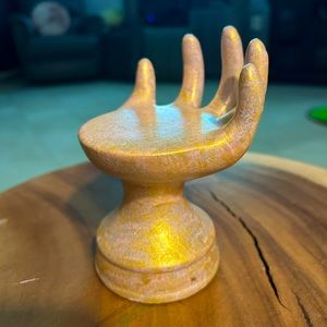 COPY - Pink and gold hand display